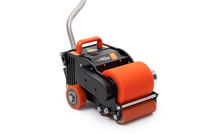 Moviroll roll pusher tissue