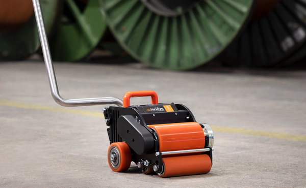 Moviroll roll pusher wire and cable