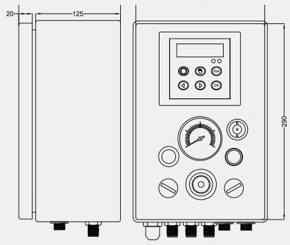 Web tension controllers
