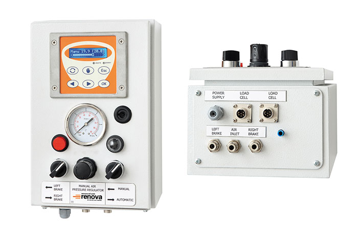 Web tension controller