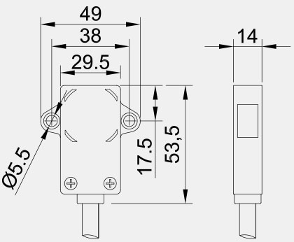 Web tension sensors
